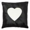 Cushion Cowhide  Black   Cotton 45x45x5cm 8716522042979 Mars & More
