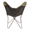 Chair Cowhide  Brown   Leather / fur 80x75x90cm 8716522044652 Mars & More