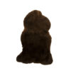 Fur Sheepskin Iceland shaved Black   Natural 110x60cm 8716522046076 Mars & More