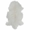 Pelz - Teppich - Dekofell Schaffell Weiß    Tibetisch