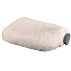 Hot water bottle cover  White