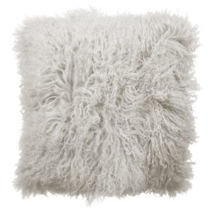 Cushion Sheepskin White    Tibetan ca. 45×45 cm