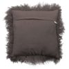 Cushion Sheepskin Gray   Tibetan ca. 45x45 cm