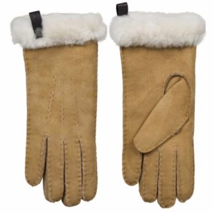 Finger Gloves  Camel  Women – Ladies – Female   S