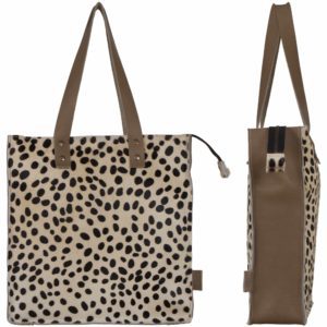 Tasche Kuhfell Sand      35x35x10cm (HxBxD)