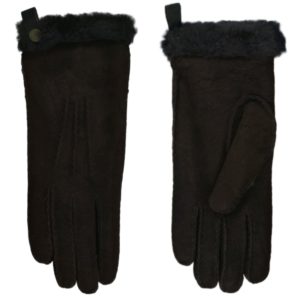 Finger Gloves  Brown  Women – Ladies – Female   S