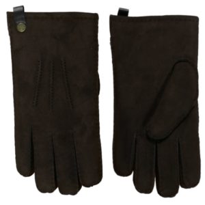 Finger Gloves  Brown  Men – Gentlemen   XL
