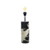 Lampvoet Koeienhuid  Zwart Natuurlijk 13,5x13,5x45cm