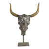 Skull Bull  Colored   Aluminium 40x7