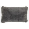 Cushion Sheepskin  Gray   Cotton 50x30x15cm 8716522072679 Mars & More