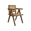Diningroom chair - 56x52x83 - Natural - Teak/rotan