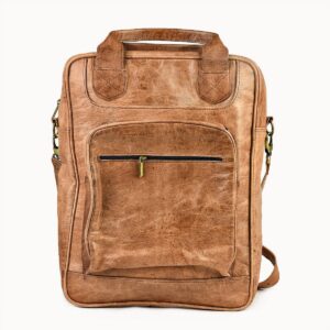 Leather Backpack ‘Zoya’