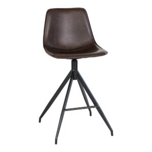 Monaco Counter Chair – Brown – set of 2