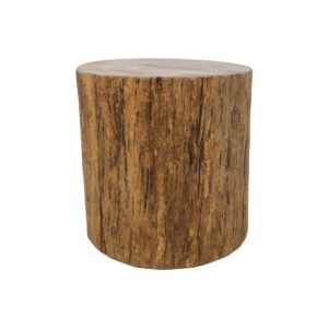 Tree Stump Side Table – ø35 cm – teak