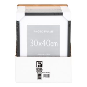 Marbella Frame Display – Frame MDF, 7 pcs. black and 8 pcs. natural, 30X40 cm