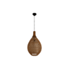 Hanging lamp Rotan - 34x34x58 - Natural - Rotan/teak