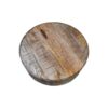 Table basse Melbourne - 70x70cm - manguier rustique/fer