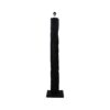 Floorlamp black round - 30x30x145  - Teak - Black