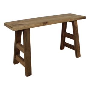 Decorative Bench – 80 cm – natural – old teak