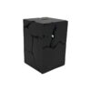 Decorative Stool square - 30x30x45 - Black - Teak