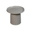 Side Table Mara - 50x50x42 - Warm Grey - Powder coated metal