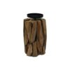 Candle holder - 13x13x21 - Drift wood