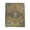 Rug Vintage classic - 120x180 - Yellow/Grey/blue/Old-pink/ - Polyester