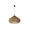 Hanging lamp Rotan - 65x65x40 - Natural - Rotan/teak