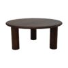 Coffee Table Round  - 80x80x35 - brown - Mangowood
