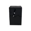Decorative Stool square - 30x30x45 - Black - Teak