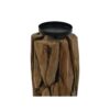 Candle holder - 13x13x21 - Drift wood