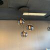 Hanging lamp Smoke Glass 3-Light