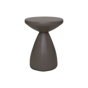 Side Table Round – ø36×48 – Warm Grey – metal