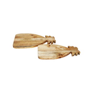 Pineapple chopping board – 34x22x2 – Natural – Mango wood