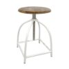 Swivel stool bar stool swivel chair height adjustable Liverpool solid wood sustainable metal frame