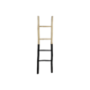 Decorative ladder natural / black