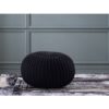 PREMIUM pouf seat pouf knitted stool knitted pouf Ø 55 cm washable inside and outside brilliant colors!