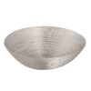 Fruit bowl ø 40 cm H 13 cm Bread basket Fruit basket metal round silver or gold Vita metal wire structure