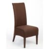 Rattan chair upholstered chair dining room chair chairs Antonio upholstered suede look prairie brown