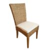 Dining room chairs rattan chairs winter garden wicker chairs Cardine 6 pieces cappuccino