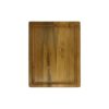 Cutting board Natural with groove - 60x40x3 - Natural - Old TeakWood