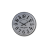 Wall clock Roman - ø62x5x62 - Zwart - Ijzer
