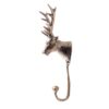 Brass Deer Hook (Set of 5)