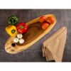 Serving board tree disc 4- or 8-part chopping board wood serving tray decorative acacia solid