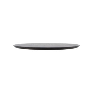 HSM Collection-Round Tabletop Zurich-ø130x3.8-Black-Mango - Black, Fur, Mango, Wit, Wood, Mango, Wood, Solid, Mango