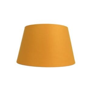 HSM Collection-Round Lampshade Conical XL-ø52/38×30-Yellow-Fabric