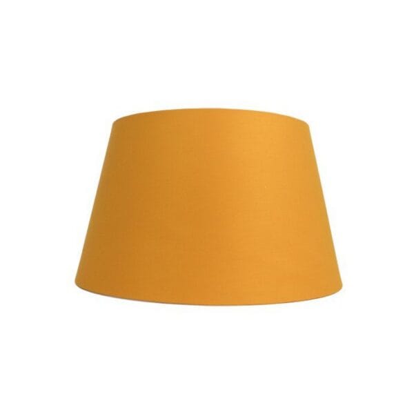 HSM Collection-Round Lampshade Conical XL-ø52/38x30-Yellow-Fabric