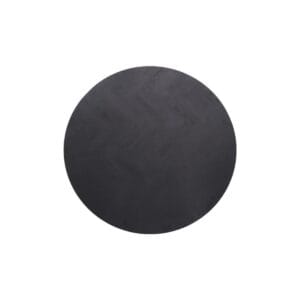 HSM Collection-Round Table Top Fishbone-ø120x4-Black-Oak - Black, Iron, Natural, Wit, Wood, Natural, Iron, Oak, Wood