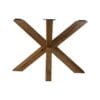 Spider leg - 75x75x72 - Metal/acacia - Natural