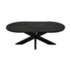 Coffee Table Verona - 120x60x44 - Black - Mangowood/metal